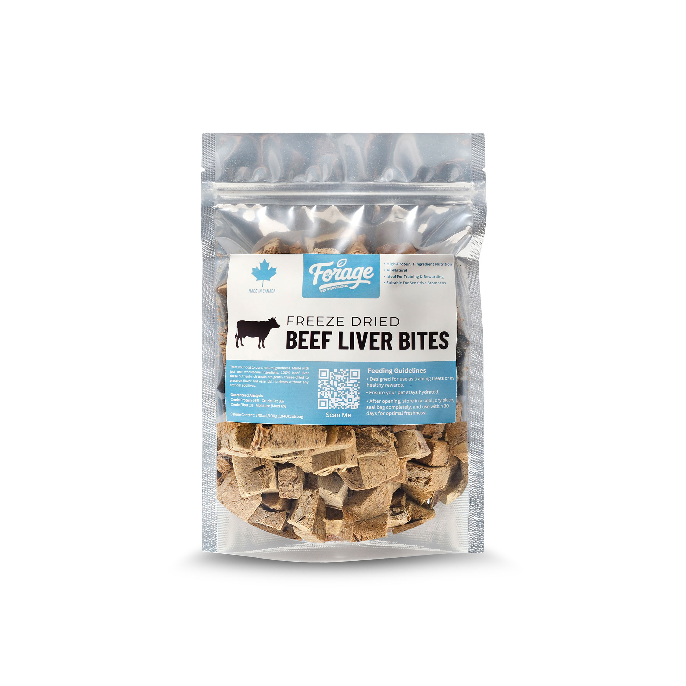Freeze-Dried Beef Liver Bites